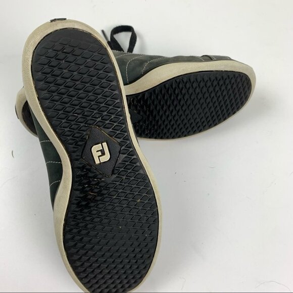 FOOTJOY LoPro 97261 Spike-less Golf Shoes Low Top Black Leather size 7 - Picture 8 of 8